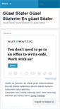 Mobile Screenshot of guzelsozlerim.wordpress.com