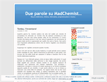 Tablet Screenshot of madchemist94.wordpress.com