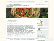 Tablet Screenshot of domaine.wordpress.com
