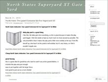 Tablet Screenshot of northstatessuperyardplayyard.wordpress.com