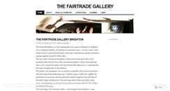 Desktop Screenshot of fairtradegallery.wordpress.com