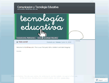 Tablet Screenshot of educativaup.wordpress.com