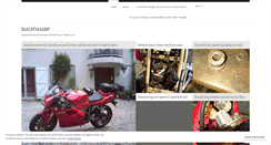 Desktop Screenshot of ducati916bp.wordpress.com