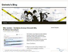 Tablet Screenshot of gwineko.wordpress.com