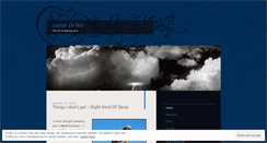 Desktop Screenshot of looserornot.wordpress.com