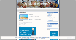 Desktop Screenshot of educacioninfantil.wordpress.com