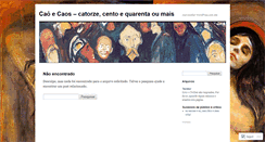 Desktop Screenshot of caoecaos.wordpress.com