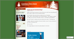 Desktop Screenshot of cooperstreefarm.wordpress.com