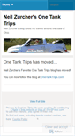 Mobile Screenshot of onetanktrips.wordpress.com