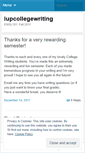 Mobile Screenshot of iupcollegewriting.wordpress.com