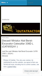 Mobile Screenshot of dutatractor.wordpress.com