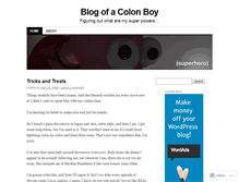 Tablet Screenshot of colonboy.wordpress.com