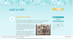 Desktop Screenshot of onewalkbyfaith.wordpress.com
