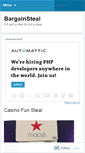 Mobile Screenshot of bargainsteal.wordpress.com