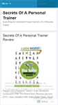 Mobile Screenshot of blogsecretsofapersonal.wordpress.com