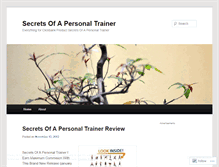 Tablet Screenshot of blogsecretsofapersonal.wordpress.com