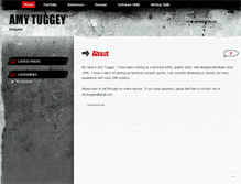 Tablet Screenshot of amytuggey.wordpress.com
