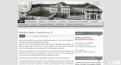 Desktop Screenshot of bibliotecaseminariobiella.wordpress.com