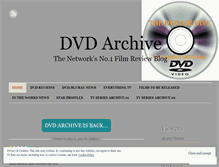 Tablet Screenshot of dvdarchive.wordpress.com