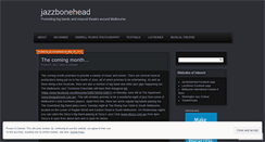 Desktop Screenshot of jazzbonehead.wordpress.com