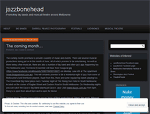 Tablet Screenshot of jazzbonehead.wordpress.com