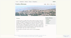 Desktop Screenshot of familiamiziara.wordpress.com