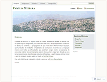 Tablet Screenshot of familiamiziara.wordpress.com