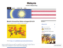 Tablet Screenshot of malaysia.wordpress.com