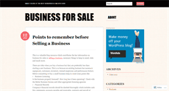 Desktop Screenshot of businessforsales1.wordpress.com