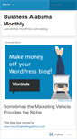 Mobile Screenshot of businessalabama.wordpress.com