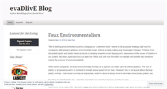Desktop Screenshot of evadlive.wordpress.com