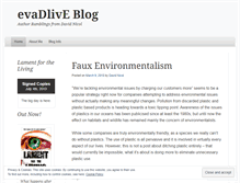 Tablet Screenshot of evadlive.wordpress.com