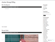 Tablet Screenshot of j9stengel.wordpress.com
