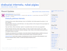 Tablet Screenshot of drabuziaiinternetu.wordpress.com