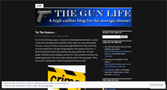 Desktop Screenshot of gunlife.wordpress.com