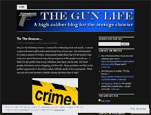 Tablet Screenshot of gunlife.wordpress.com