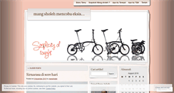 Desktop Screenshot of mangsholeh.wordpress.com