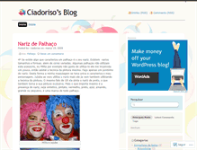 Tablet Screenshot of ciadoriso.wordpress.com