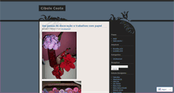 Desktop Screenshot of cibelecosta.wordpress.com