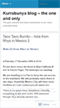 Mobile Screenshot of kurrabunyah.wordpress.com