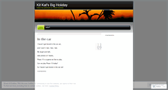 Desktop Screenshot of kitkatsbigholiday.wordpress.com