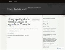 Tablet Screenshot of codingtech.wordpress.com