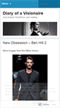 Mobile Screenshot of diaryofavisionaire.wordpress.com