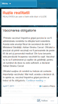 Mobile Screenshot of iluziarealitatii.wordpress.com