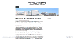 Desktop Screenshot of fairfieldtribune.wordpress.com