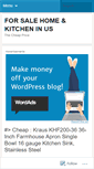 Mobile Screenshot of cheapsa.wordpress.com