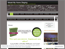 Tablet Screenshot of modelmyhome.wordpress.com