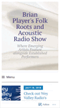 Mobile Screenshot of brianplayermusic.wordpress.com