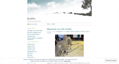 Desktop Screenshot of kaliajer.wordpress.com