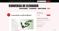 Desktop Screenshot of conversadelevador.wordpress.com